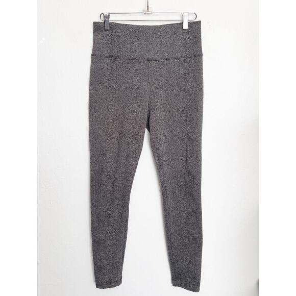 Athleta Delancey Herringbone Tight Pants Leggings Pockets Active Office Small - Picture 1 of 8